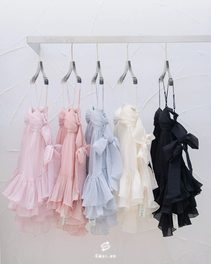 Ceci Phoebe Dress - Light Blue