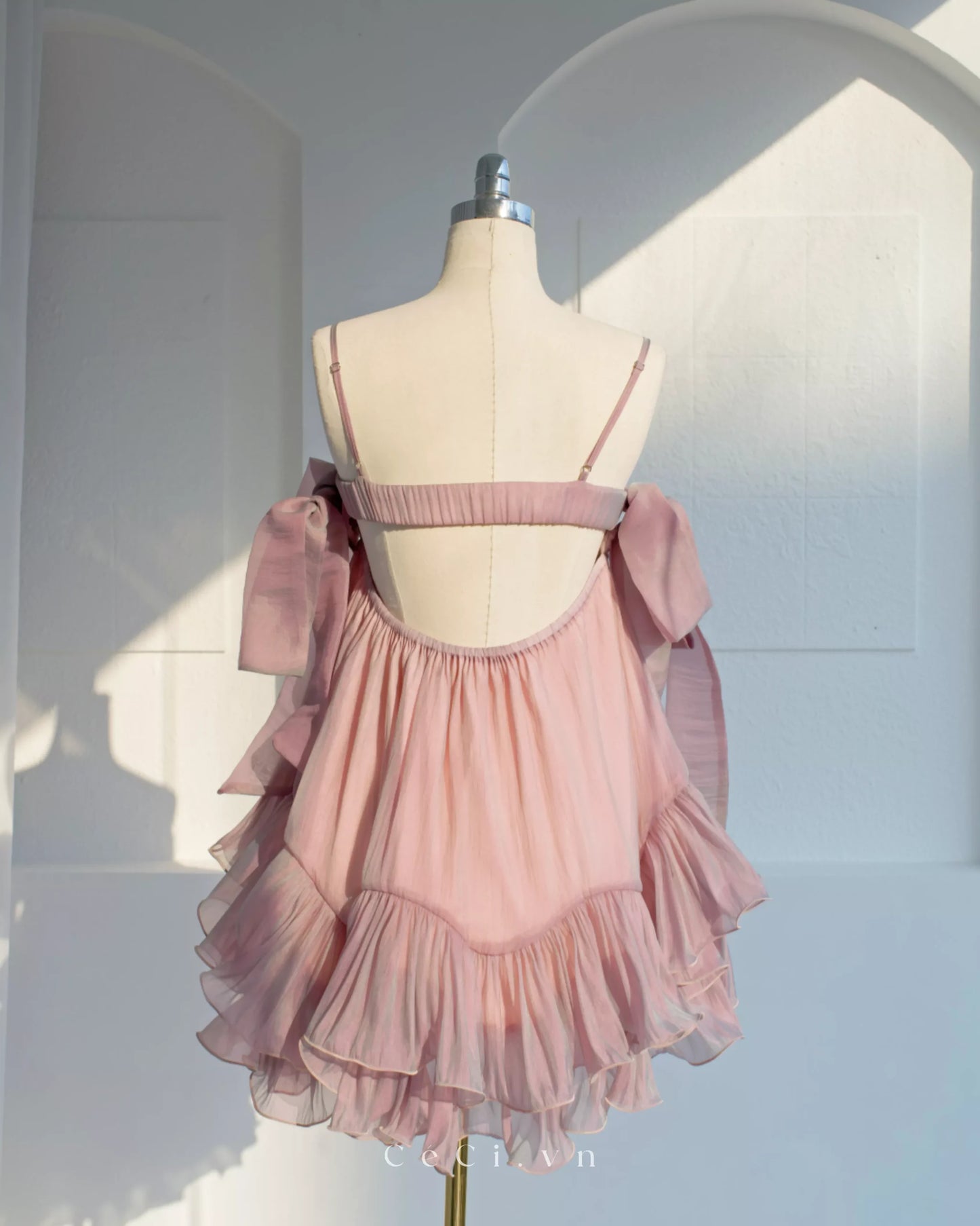 Ceci Phoebe Dress - Lilac Glow