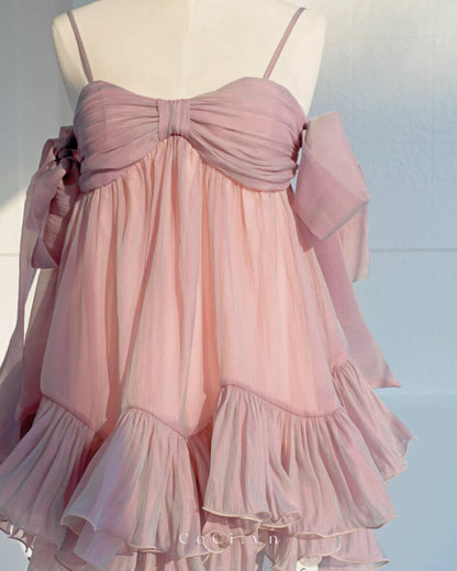 Ceci Phoebe Dress - Lilac Glow