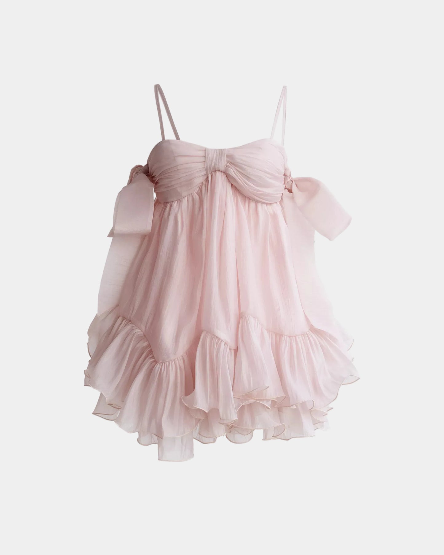 Ceci Phoebe Dress - Peach Glow