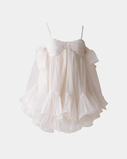Ceci Phoebe Dress - Pearl Veil