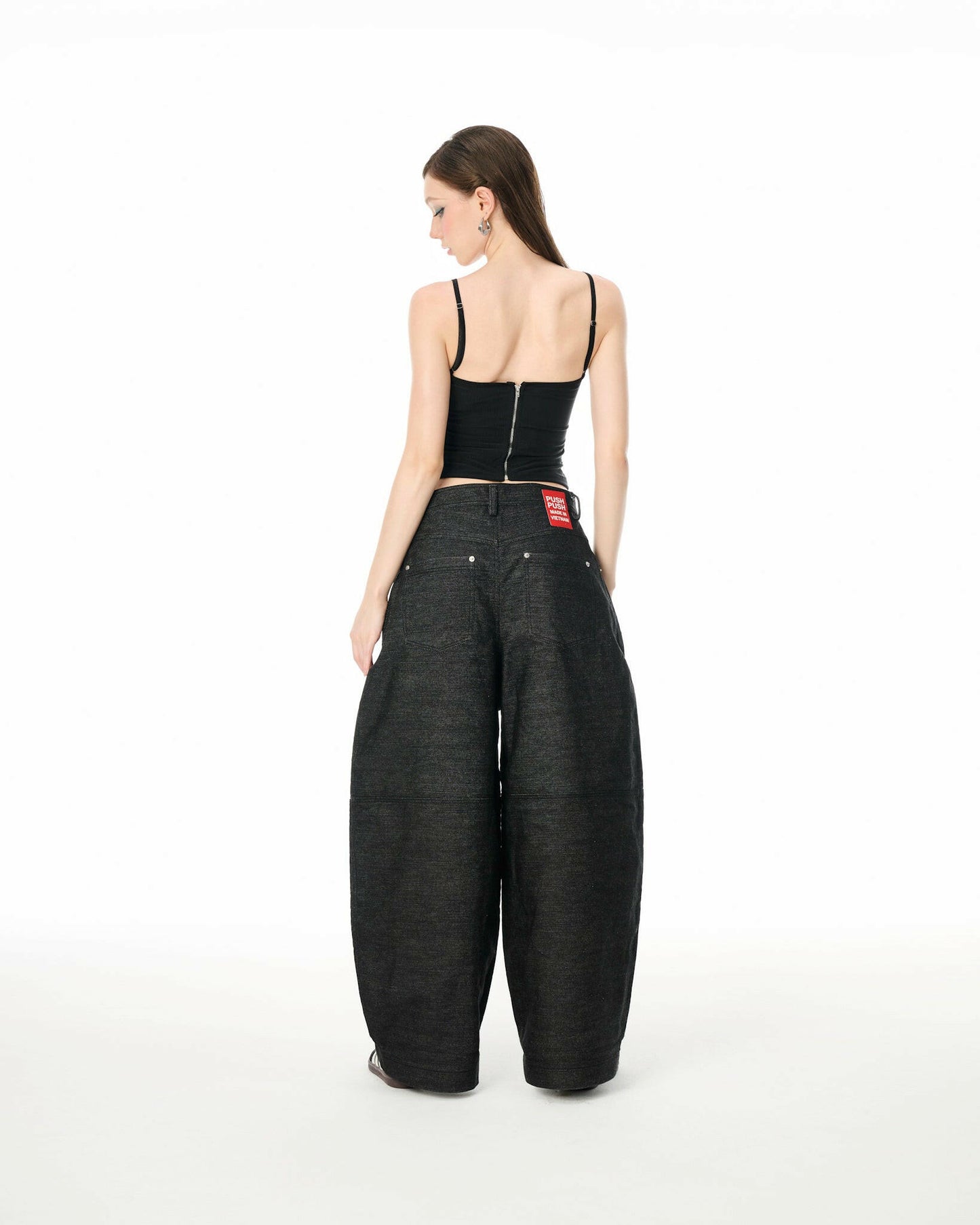 Push Push Pp Mesh Sculpt Top