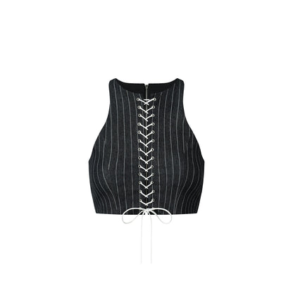 Push Push Pushie Striped Corset