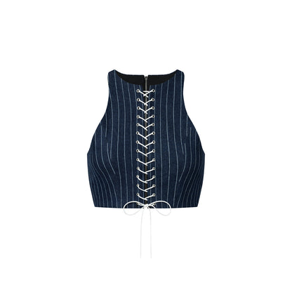 Push Push Pushie Striped Corset