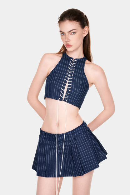 Push Push Pushie Striped Corset