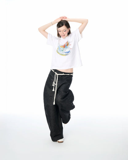 Push Push Pushline Sgn T-Shirt (Boxy Fit) (Pre-order)
