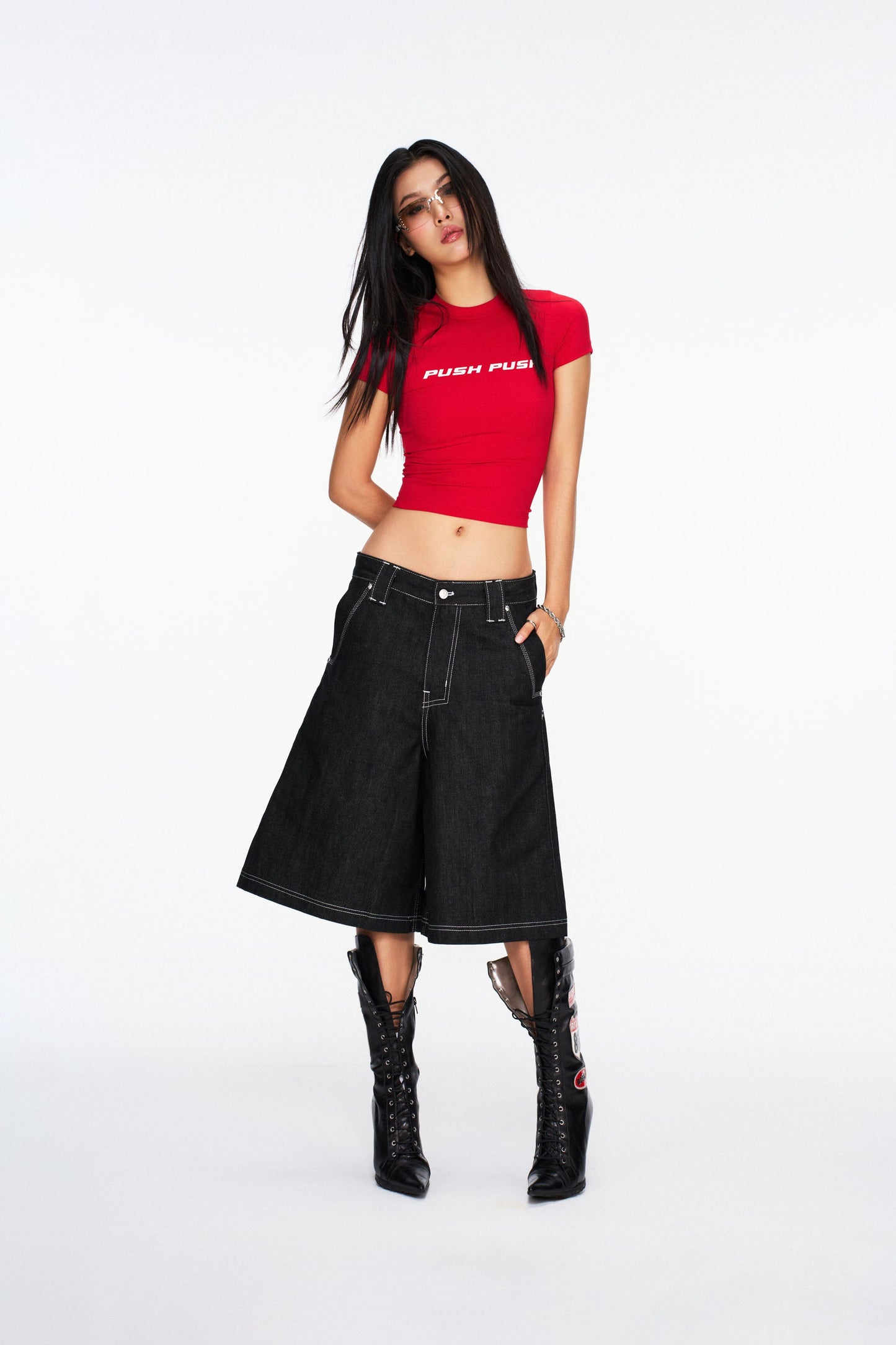 Push Push PWR Baby Tee (Pre-order)