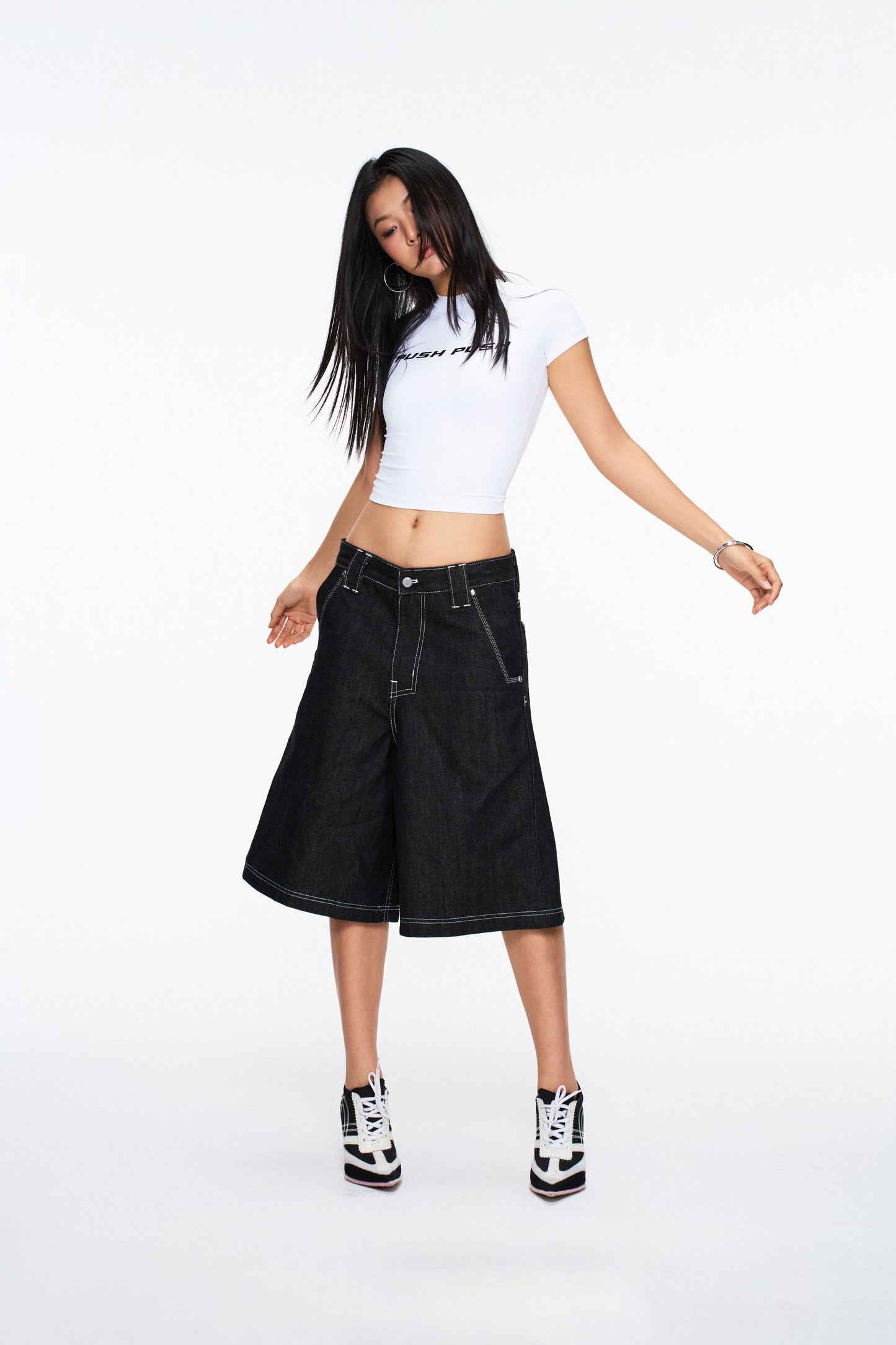 Push Push PWR Baby Tee (Pre-order)