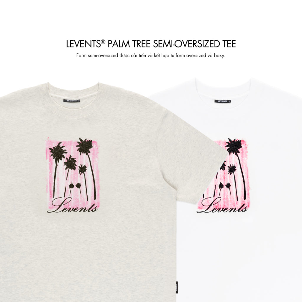 Levents Palm Tree Semi-Oversized Tee