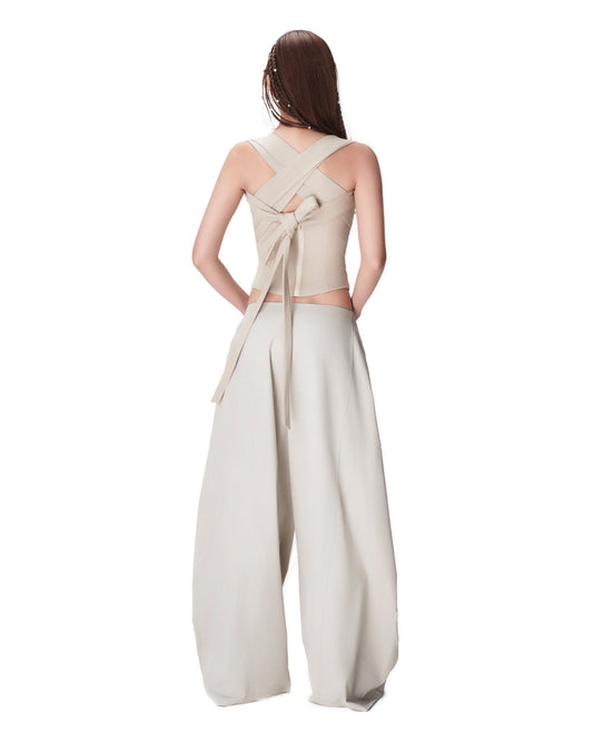Bunny Hill Panacea Top (Beige) (Pre-order) - Em Clothing