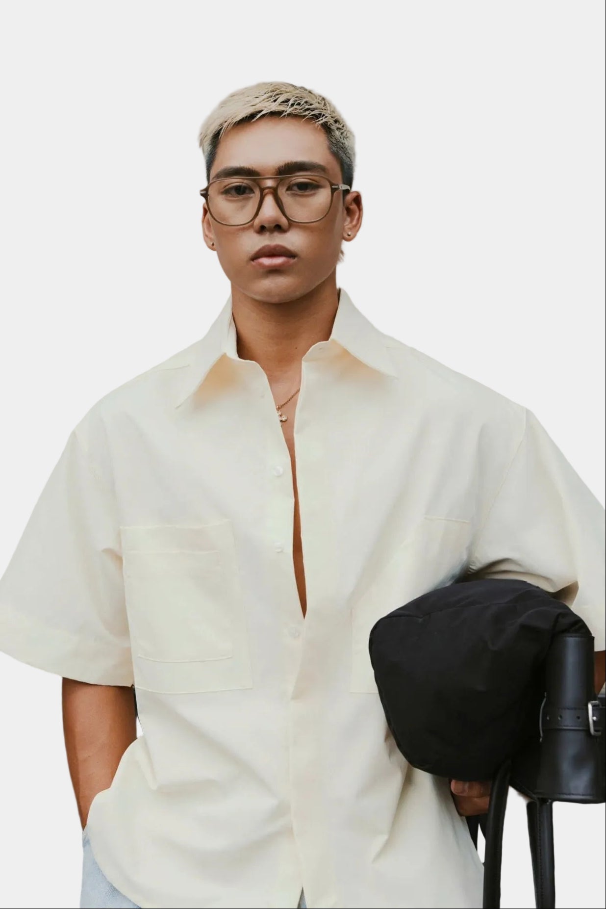 Hypnotism Patch Pocket Shirt
