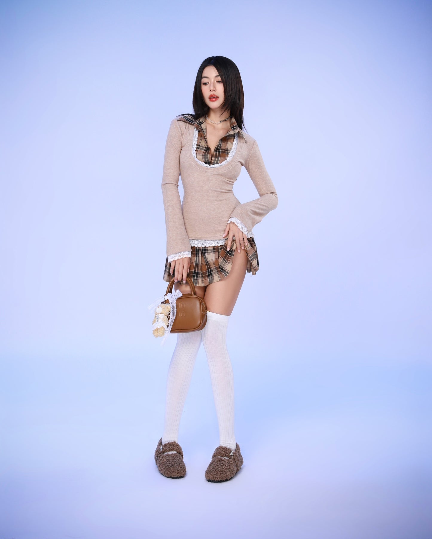 Sodope Club Brown Pazazi Dress (Pre-order)