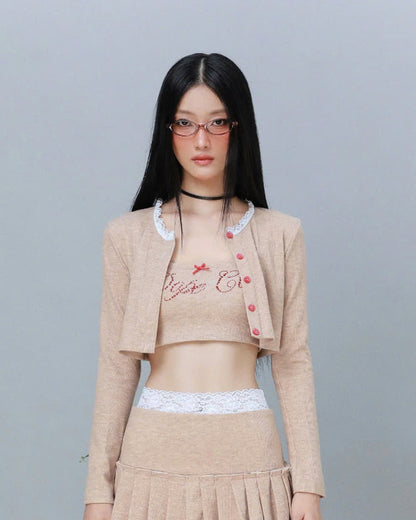 Sodope Club Peach Melor Top (Pre-order)