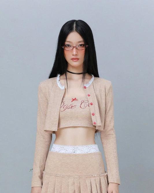 Sodope Club Peach Melor Top (Pre-order)