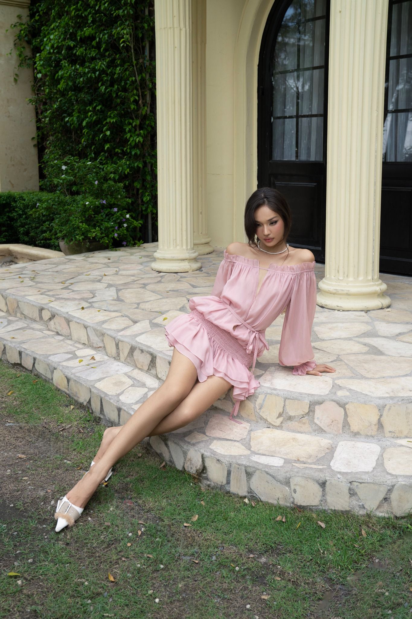 Iamcoco Petal Mist Dress