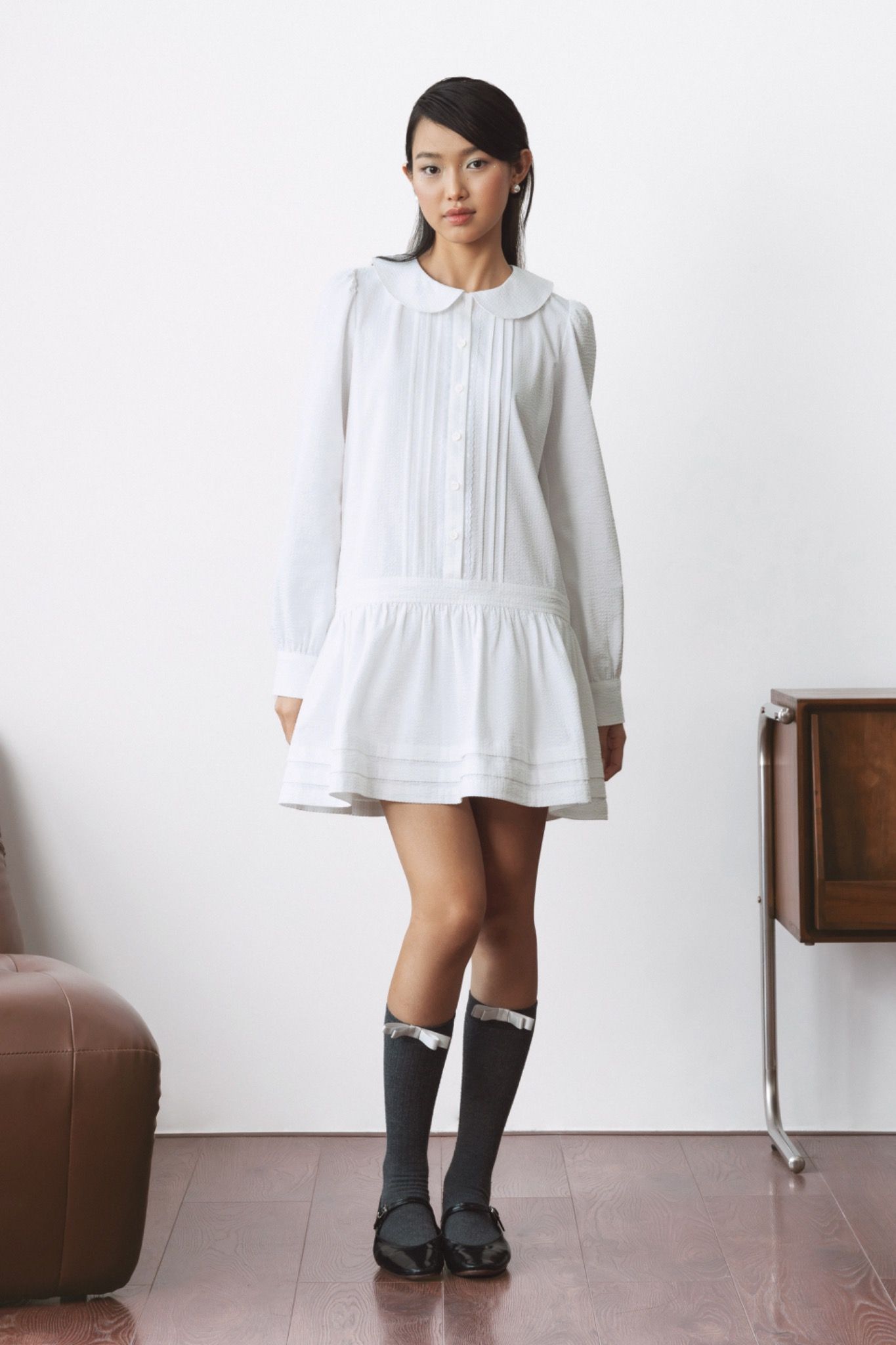 Libe Peter Pan Mini Dress (Pre-order)