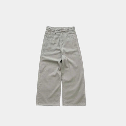Whose Stone Grey Loose Pleat