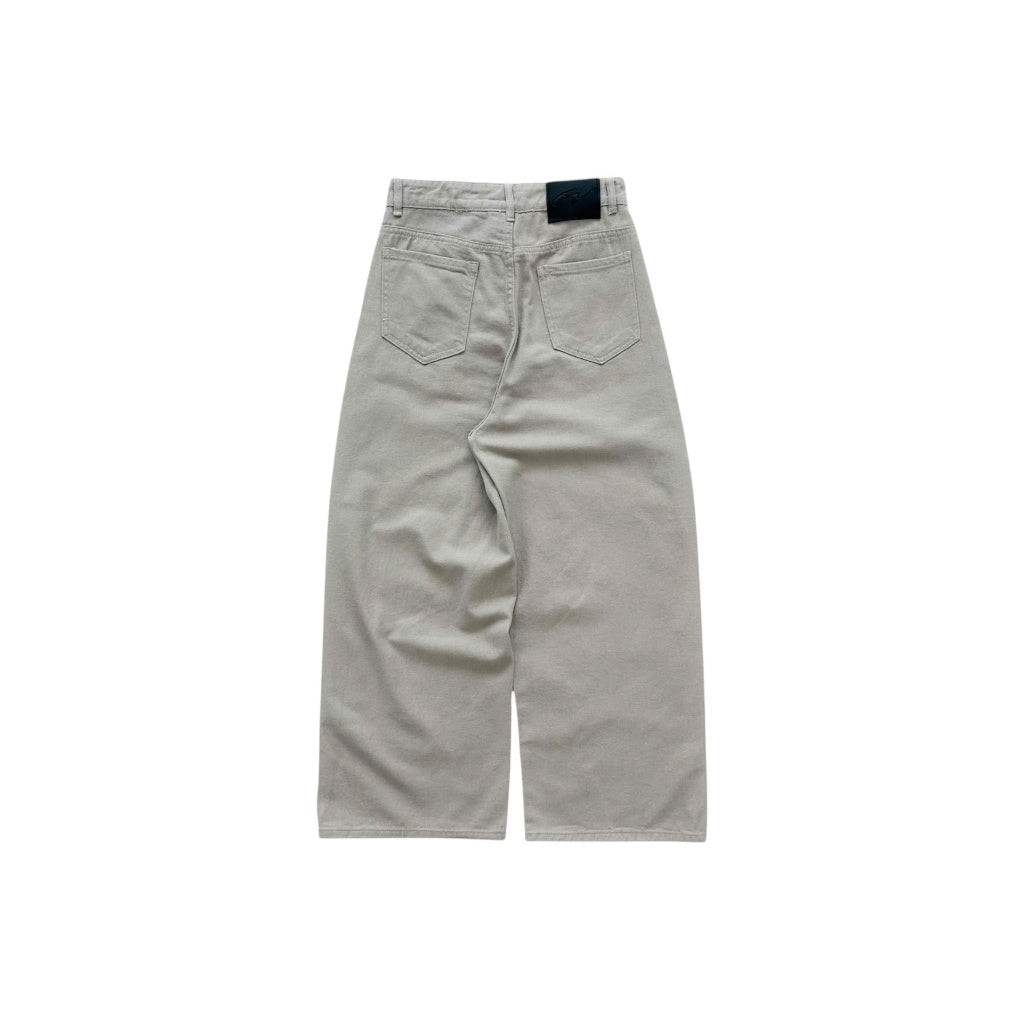 Whose Stone Grey Loose Pleat