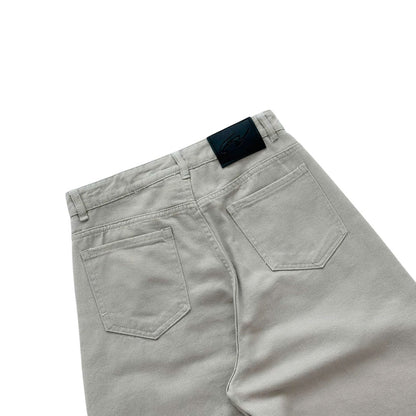 Whose Stone Grey Loose Pleat