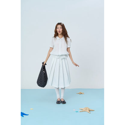 Lollie.Studio Pleated Midi Skirt