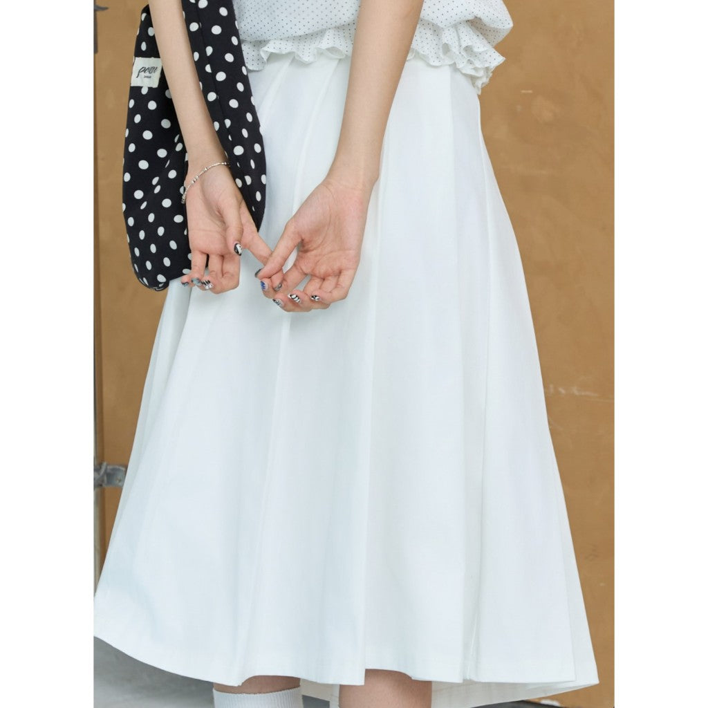 Lollie.Studio Pleated Midi Skirt