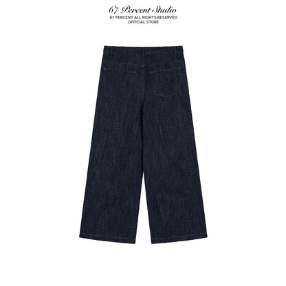 67percent Pleated Selvedge Jeans