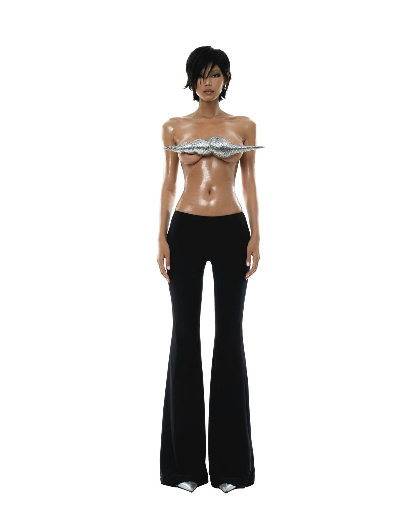 Huelleyrose Poco Flare Pants (Pre-order)
