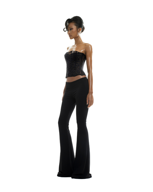 Huelleyrose Poco Flare Pants (Pre-order)