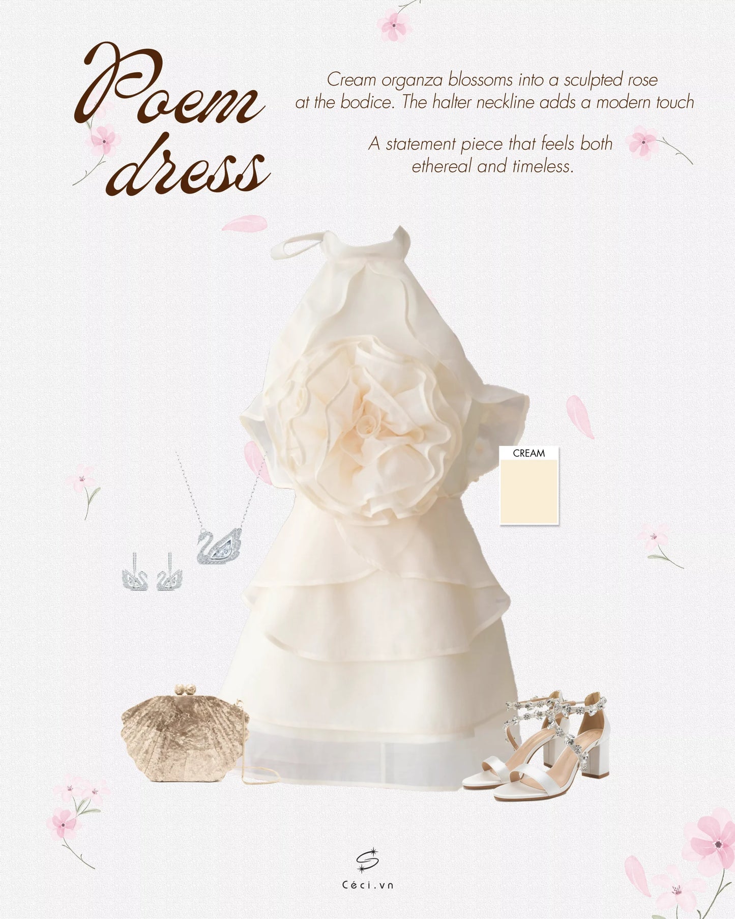 Ceci Poem Dress