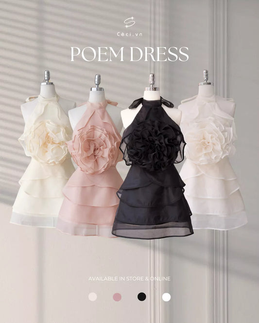Ceci Poem Dress