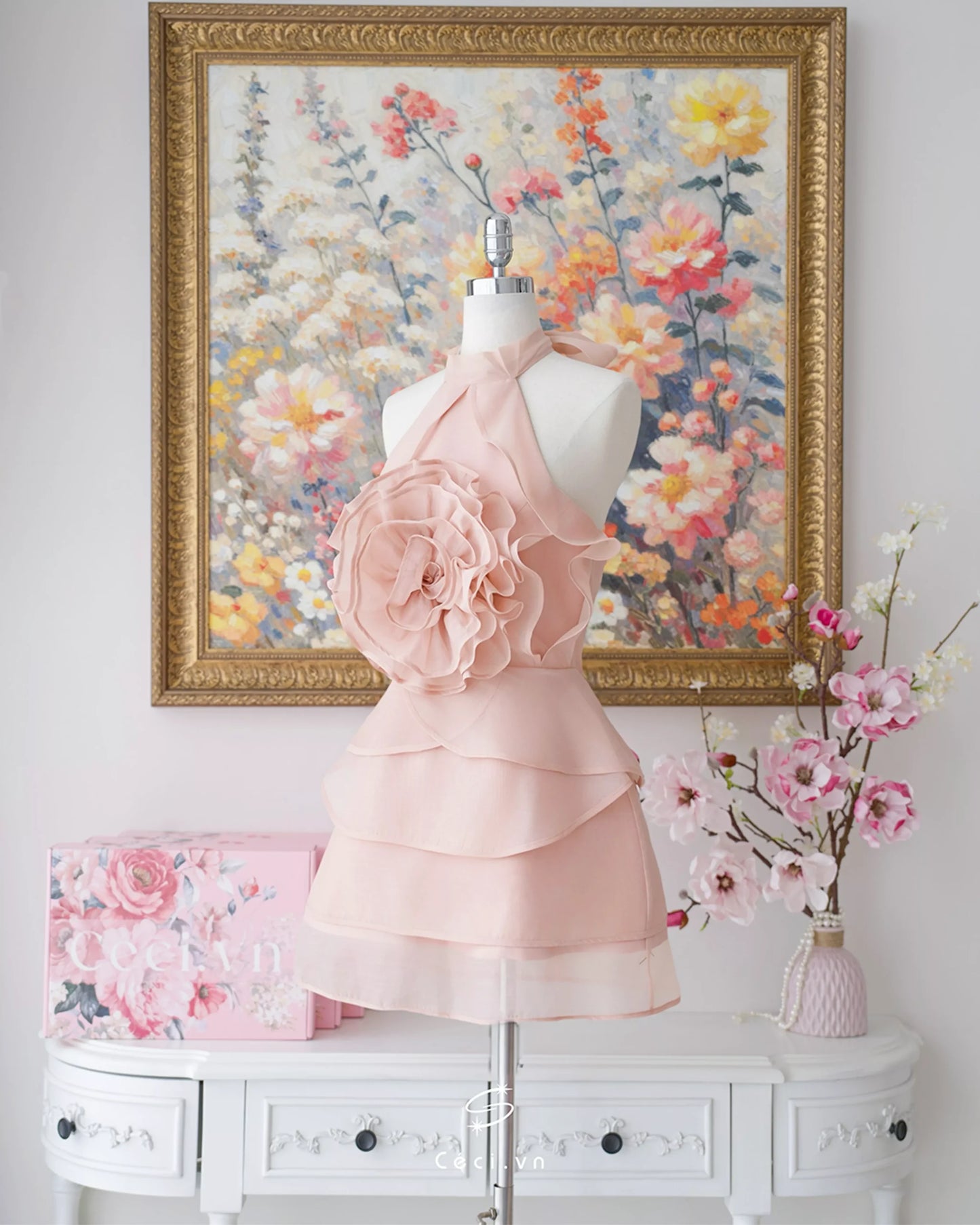 Ceci Poem Dress