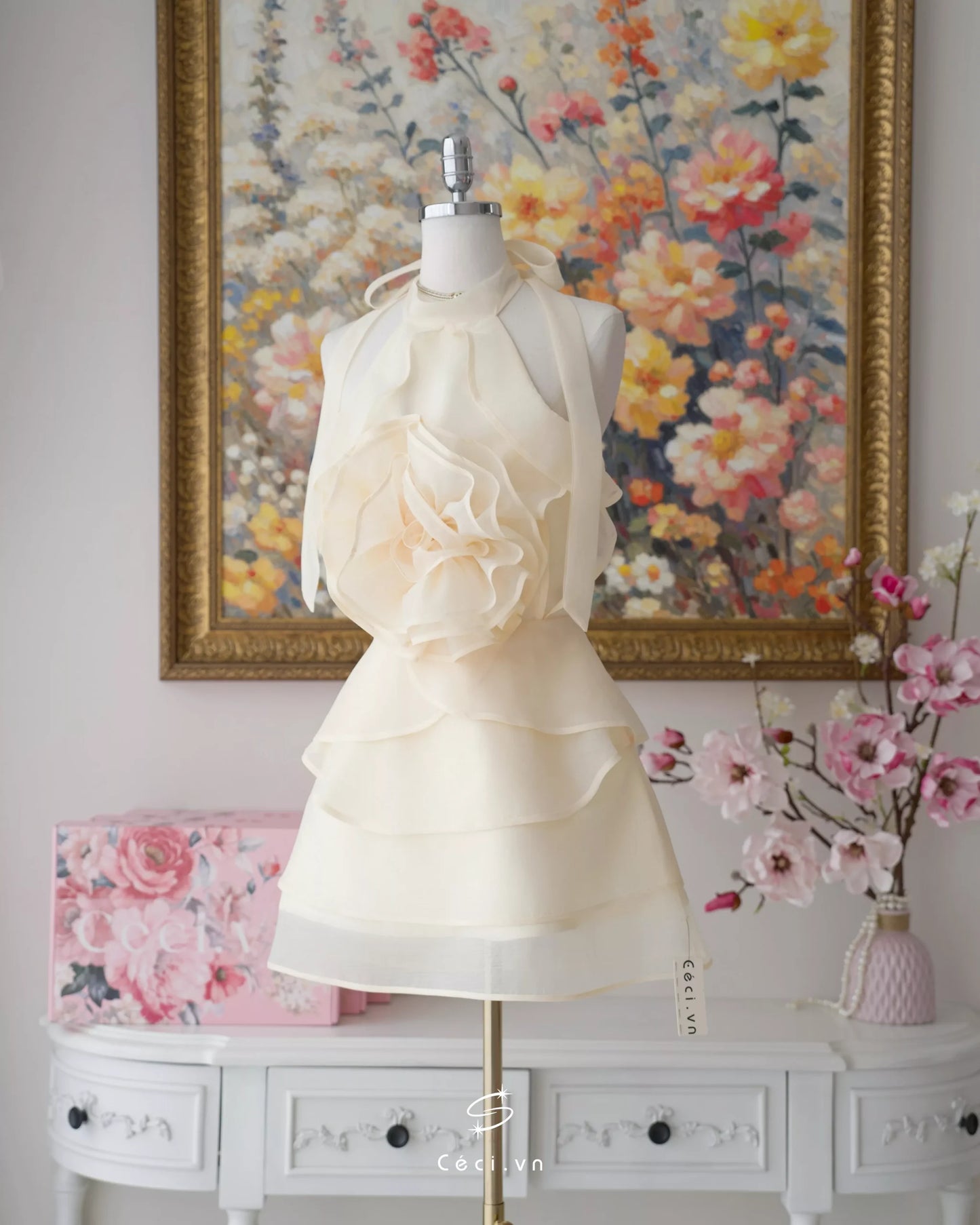 Ceci Poem Dress