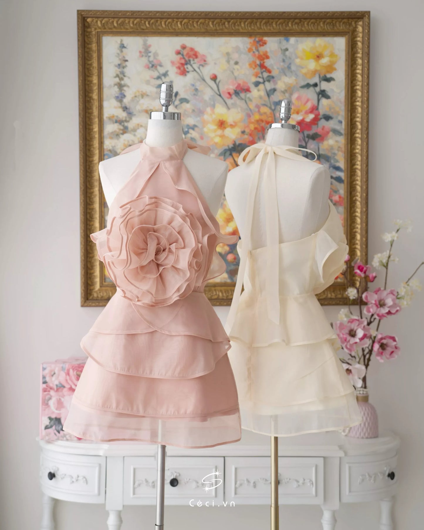 Ceci Poem Dress