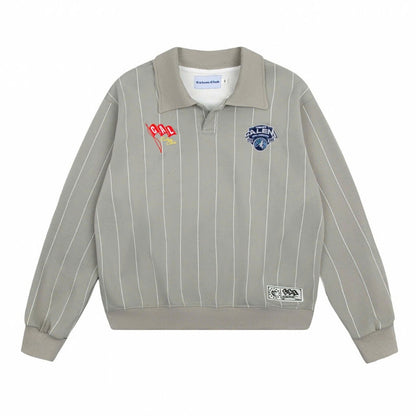 Calem Club Polo Sweatshirt Signature Detail