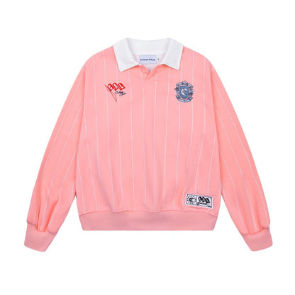 Calem Club Polo Sweatshirt Signature Detail