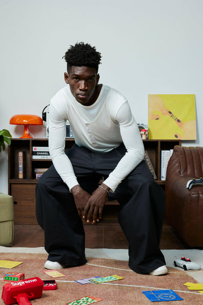 Push Push Pp Khaki Pants (Pre-order)