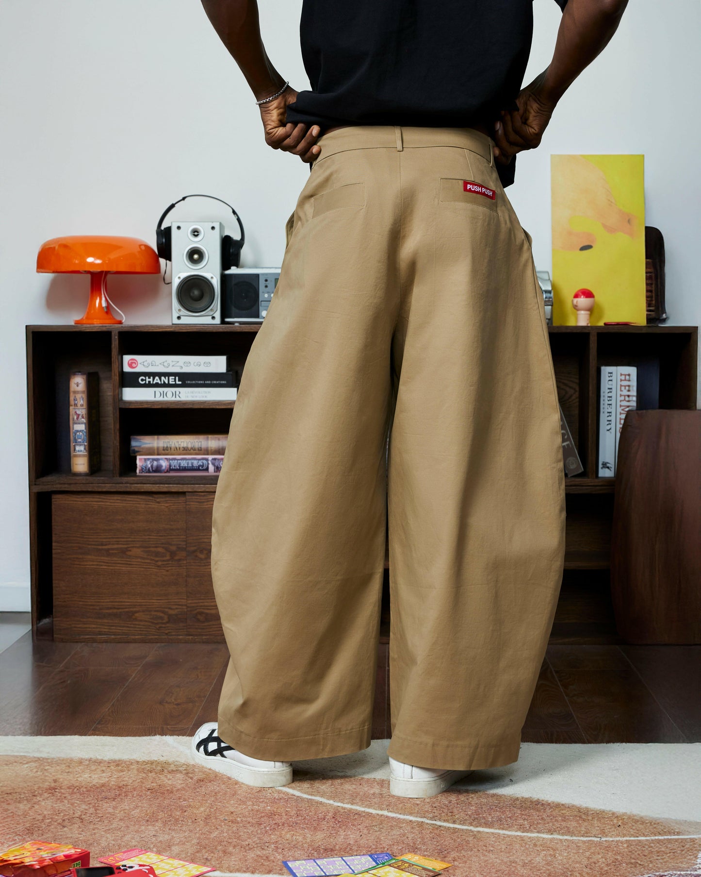 Push Push Pp Khaki Pants (Pre-order)