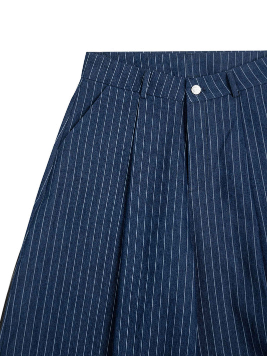 Push Push Pp Pinstripe Jort (Pre-order)