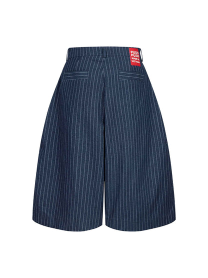 Push Push Pp Pinstripe Jort (Pre-order)