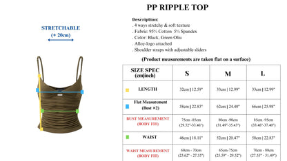 Push Push Pp Ripple Top (Pre-order)