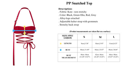 Push Push Pp Snatched Top (Pre-order)