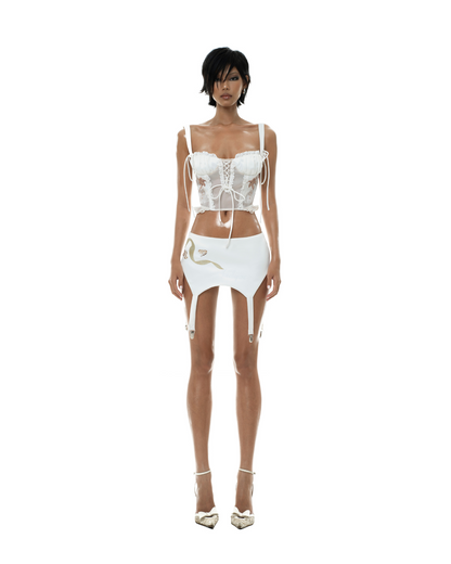 Huelleyrose Pris Mini Garter Skirt (Pre-order)