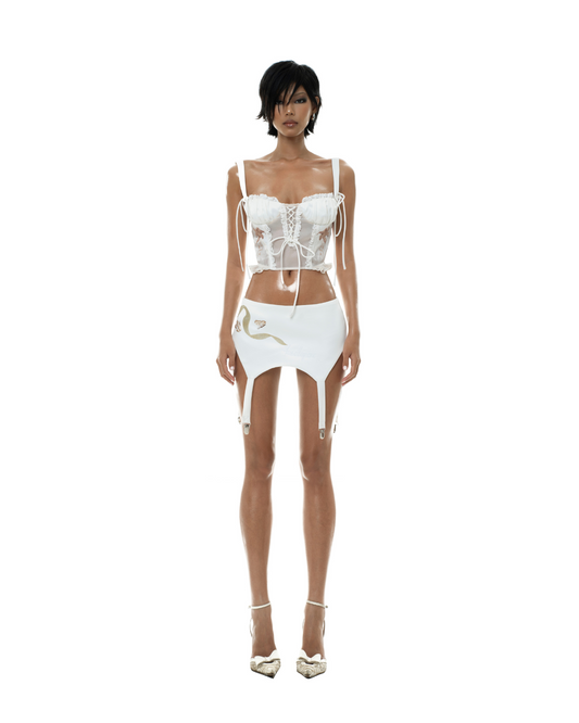 Huelleyrose Pris Mini Garter Skirt (Pre-order)