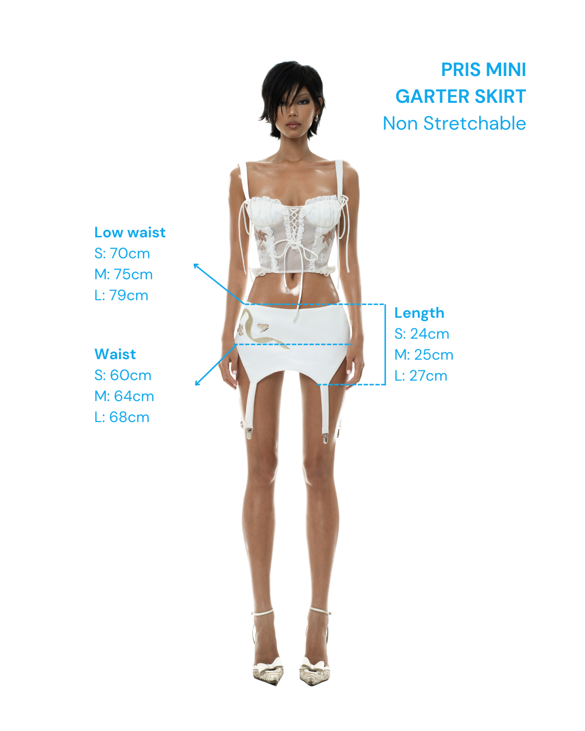 Huelleyrose Pris Mini Garter Skirt (Pre-order)