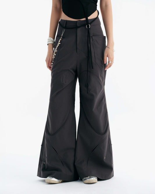 Bunny Hill Prism Pants (Grey) (Pre-order) - Em Clothing