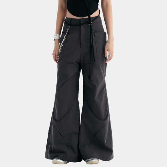 Bunny Hill Prism Pants (Grey) (Pre-order) - Em Clothing