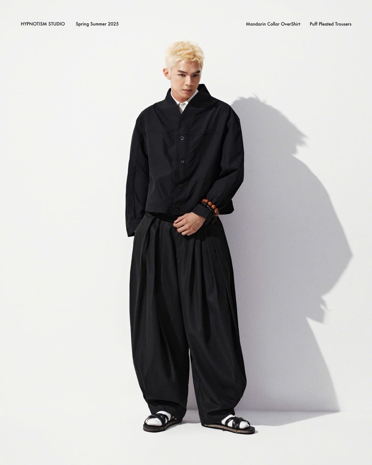 Hypnotism Puff Pleated Trousers
