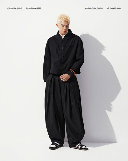Hypnotism Puff Pleated Trousers