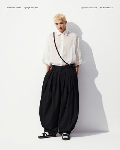 Hypnotism Puff Pleated Trousers