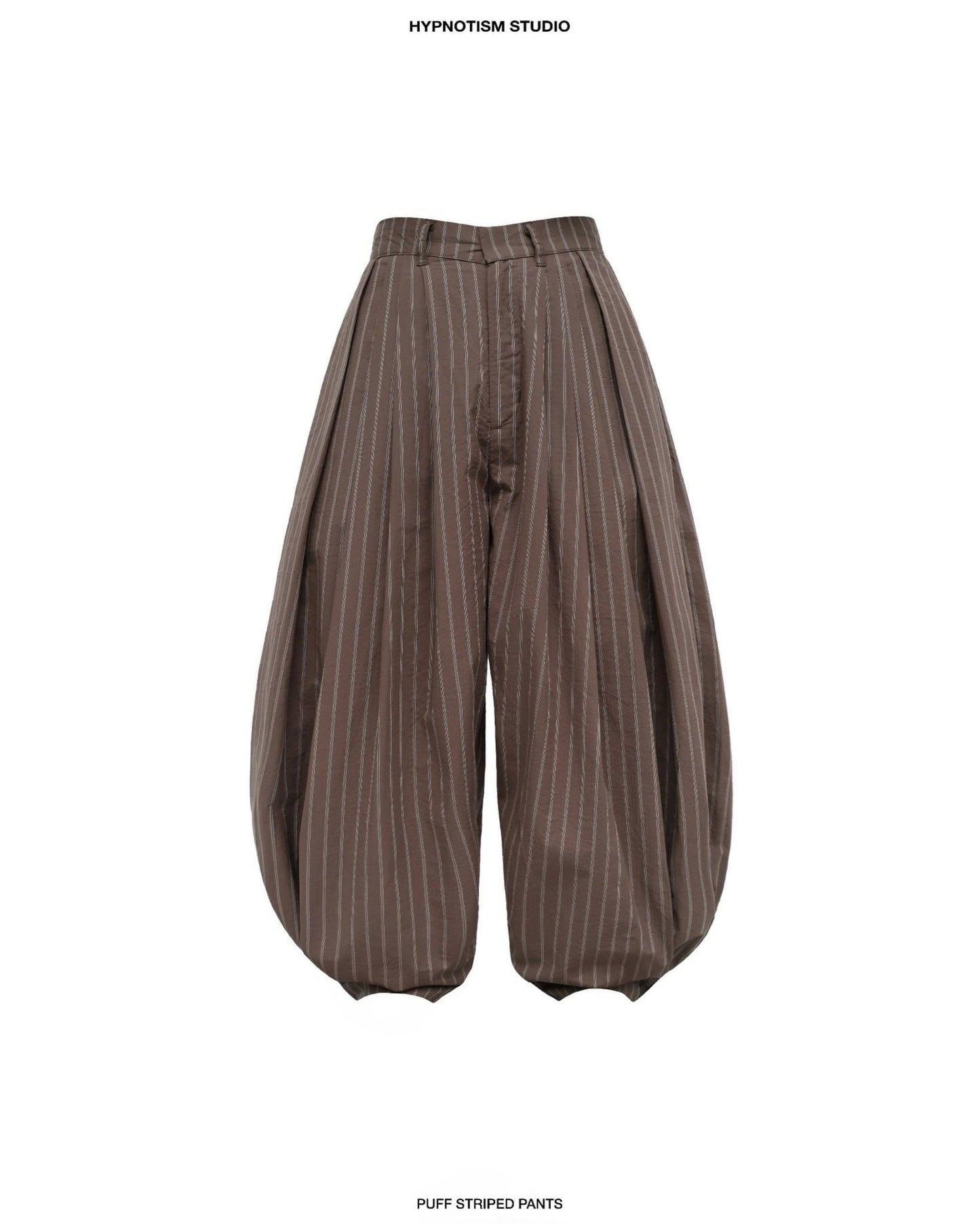 Hypnotism Puff Striped Pants